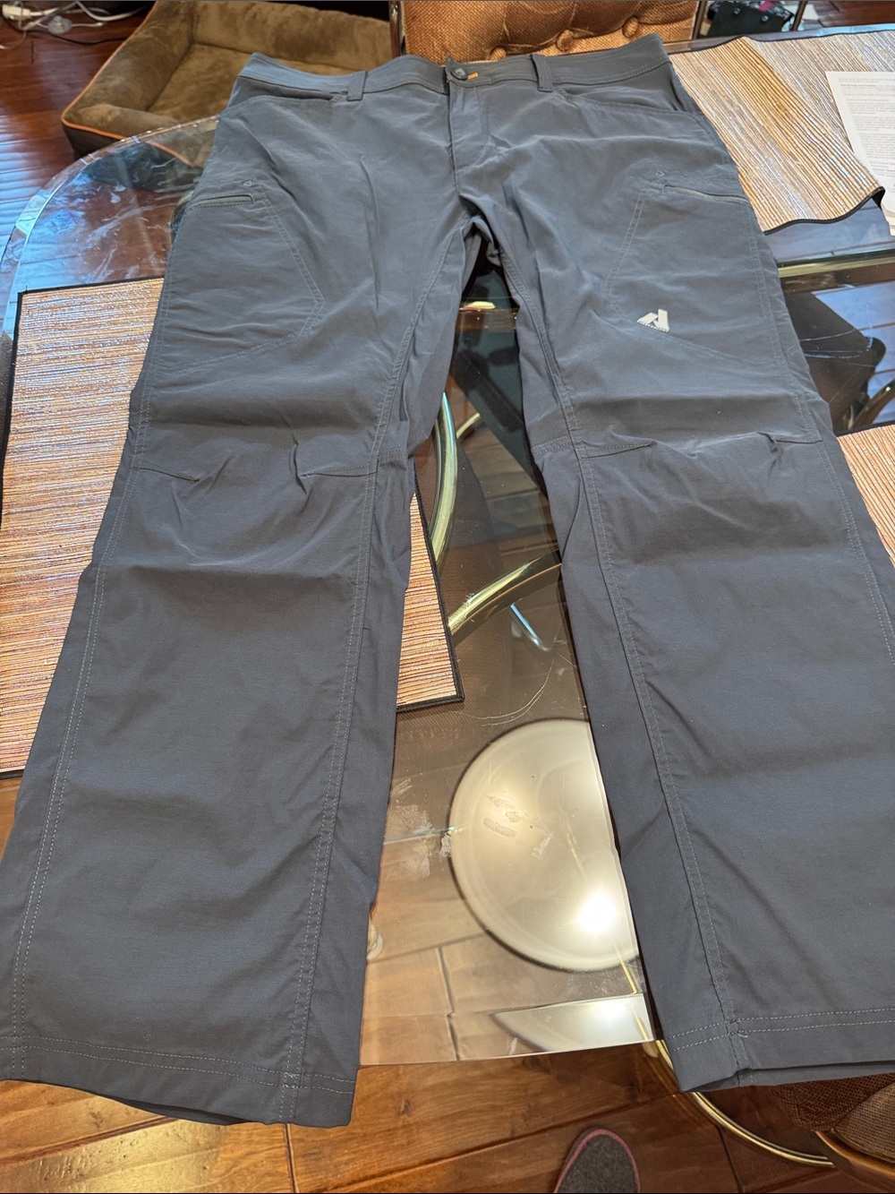 Eddie Bauer Men's Dark Gray Cargo Pants